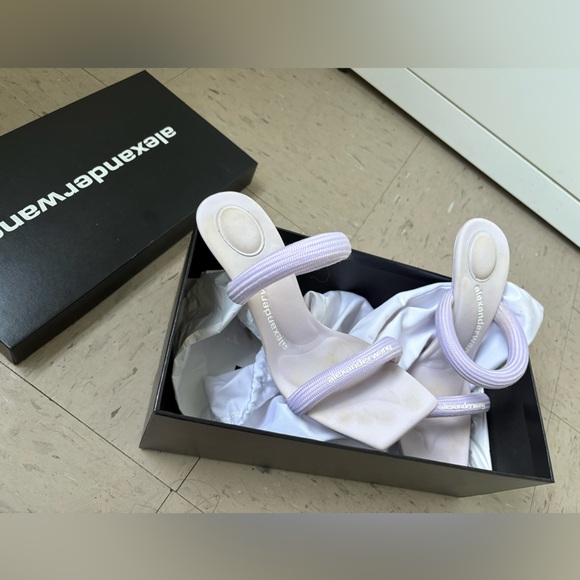 Alexander Wang Shoes - Alexander Wang Lavender Strappy Heels